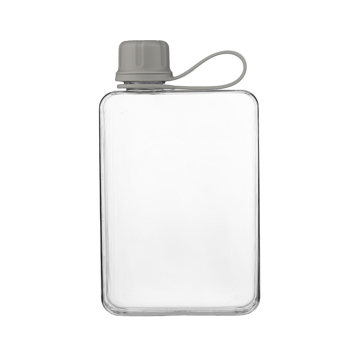 Clear Flat Sports Water Bottle 9