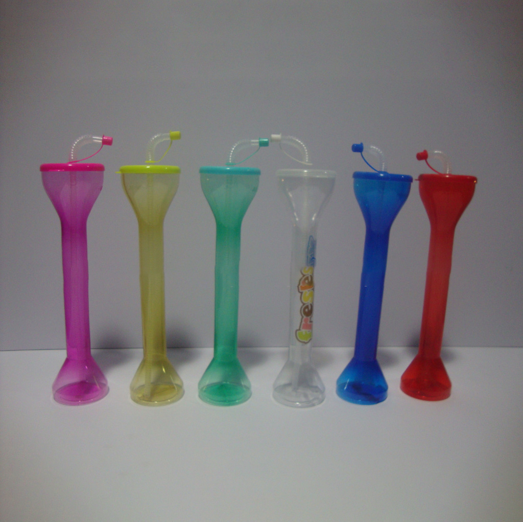 400ml Clear Yard Cup with Straw 5