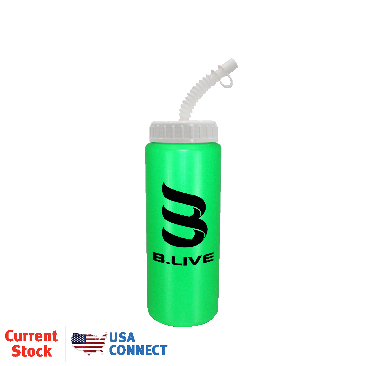 32 oz. Sports Bottle with Flexible Straw 14