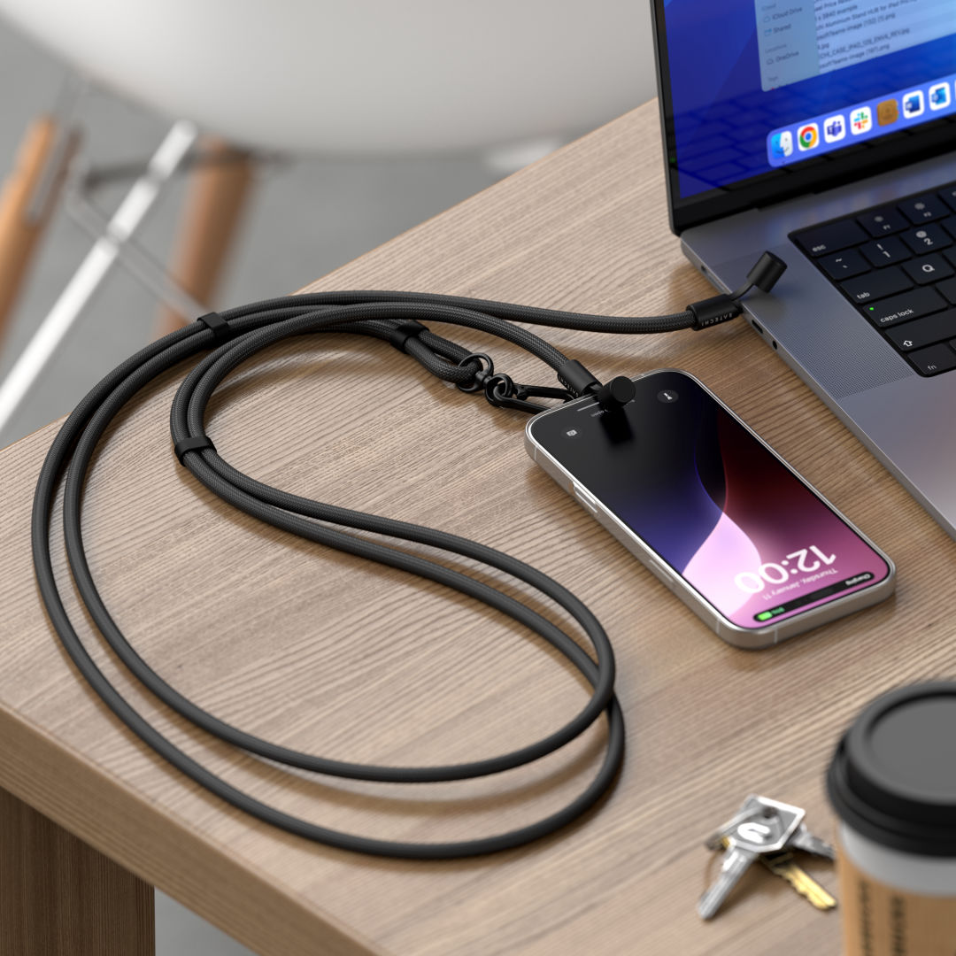 SATECHI® OntheGo™ Crossbody Lanyard Cable 17