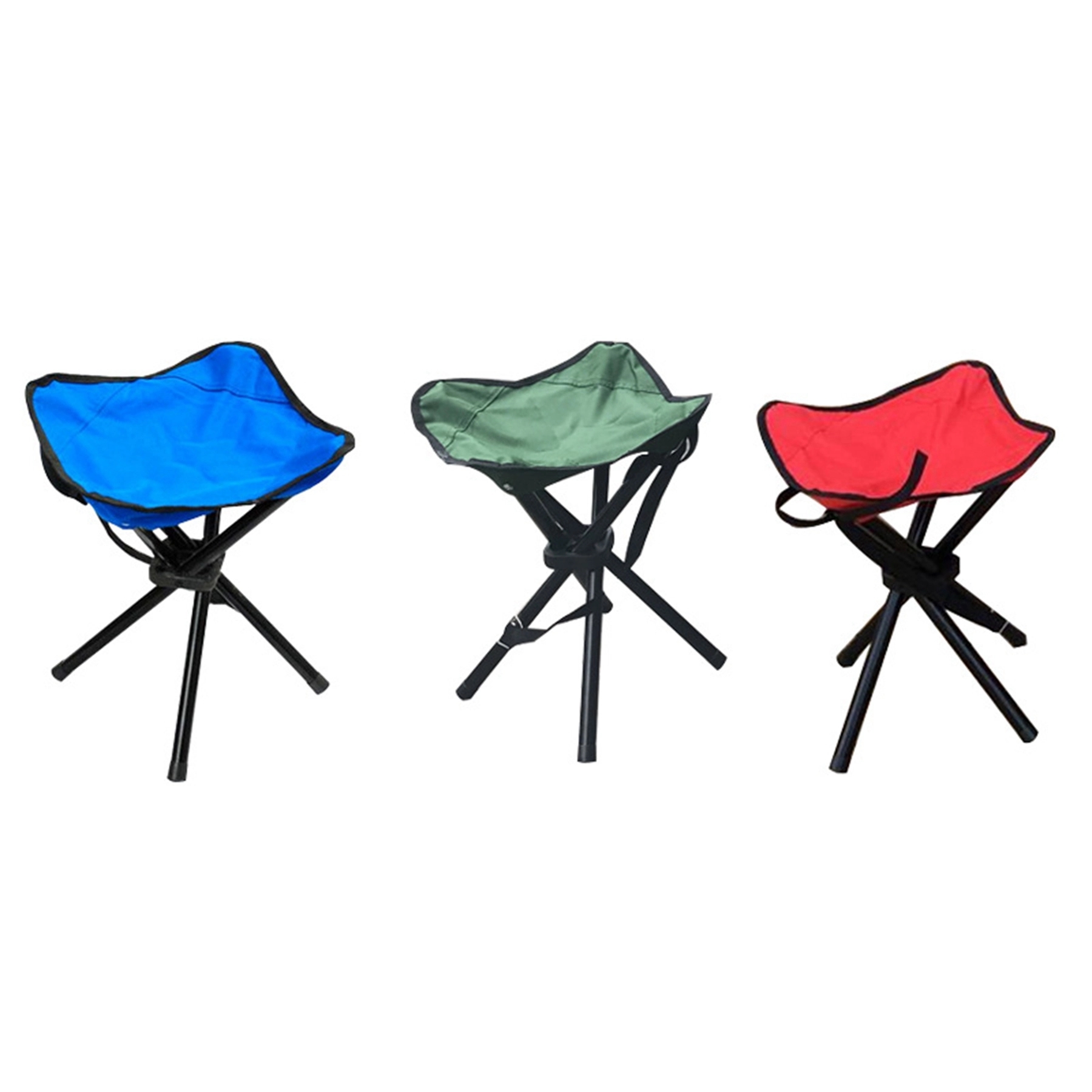 Folding 3 leg camping fishing chair 10