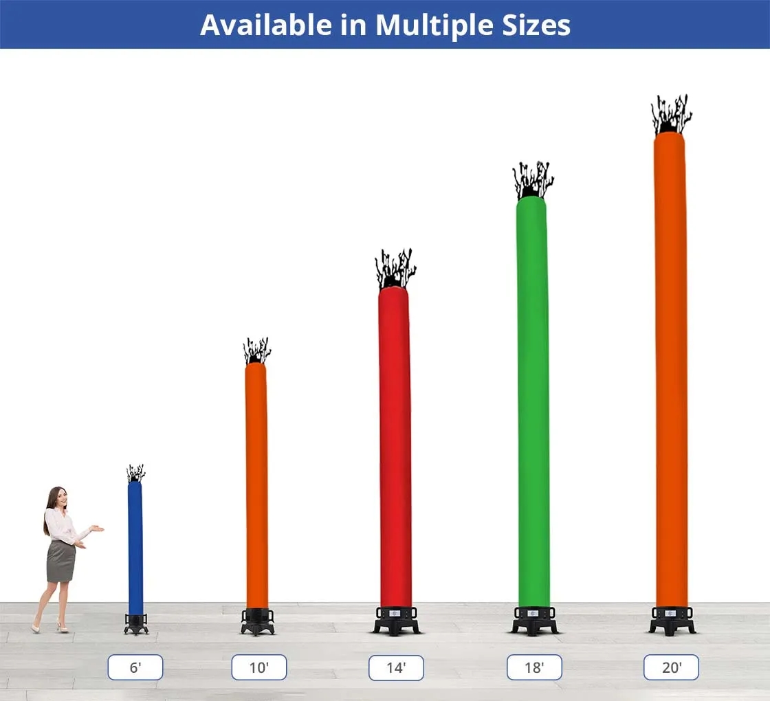 Inflatable Tube - Solid Colors with Blower 7