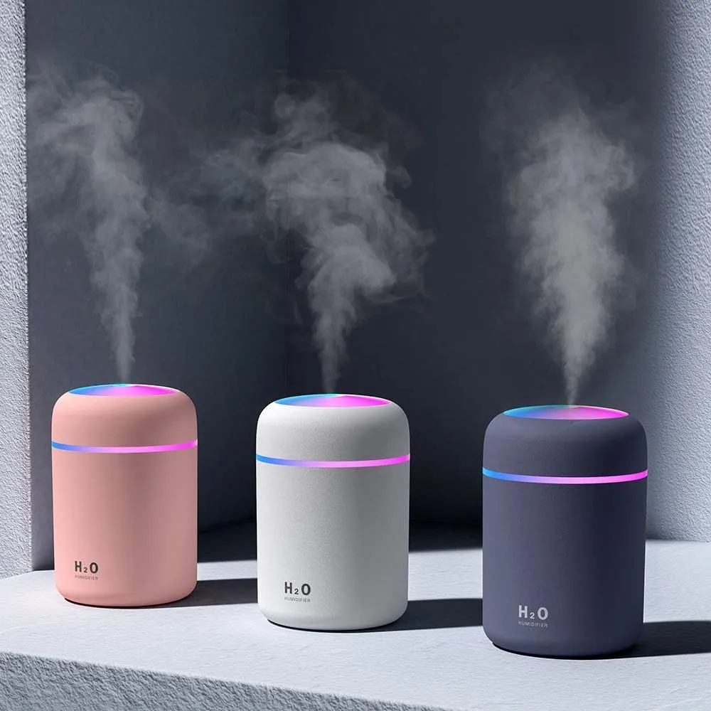 Colorful Night Light Portable Mini Humidifier 4