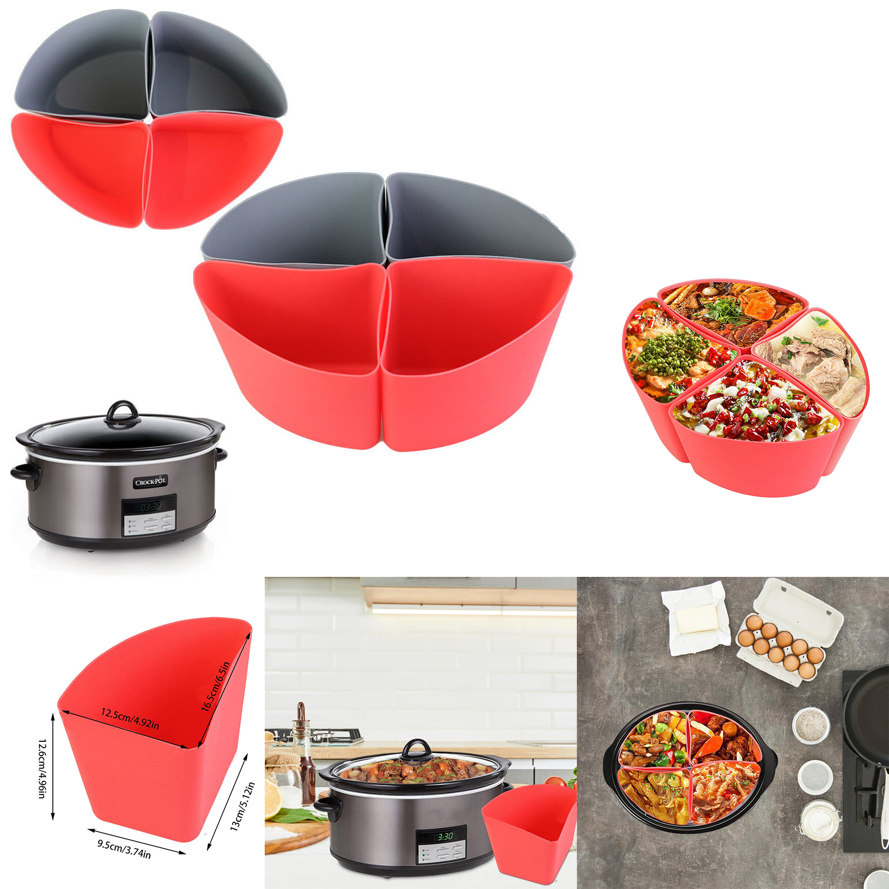 Slow Cooker Silicone Liner 2