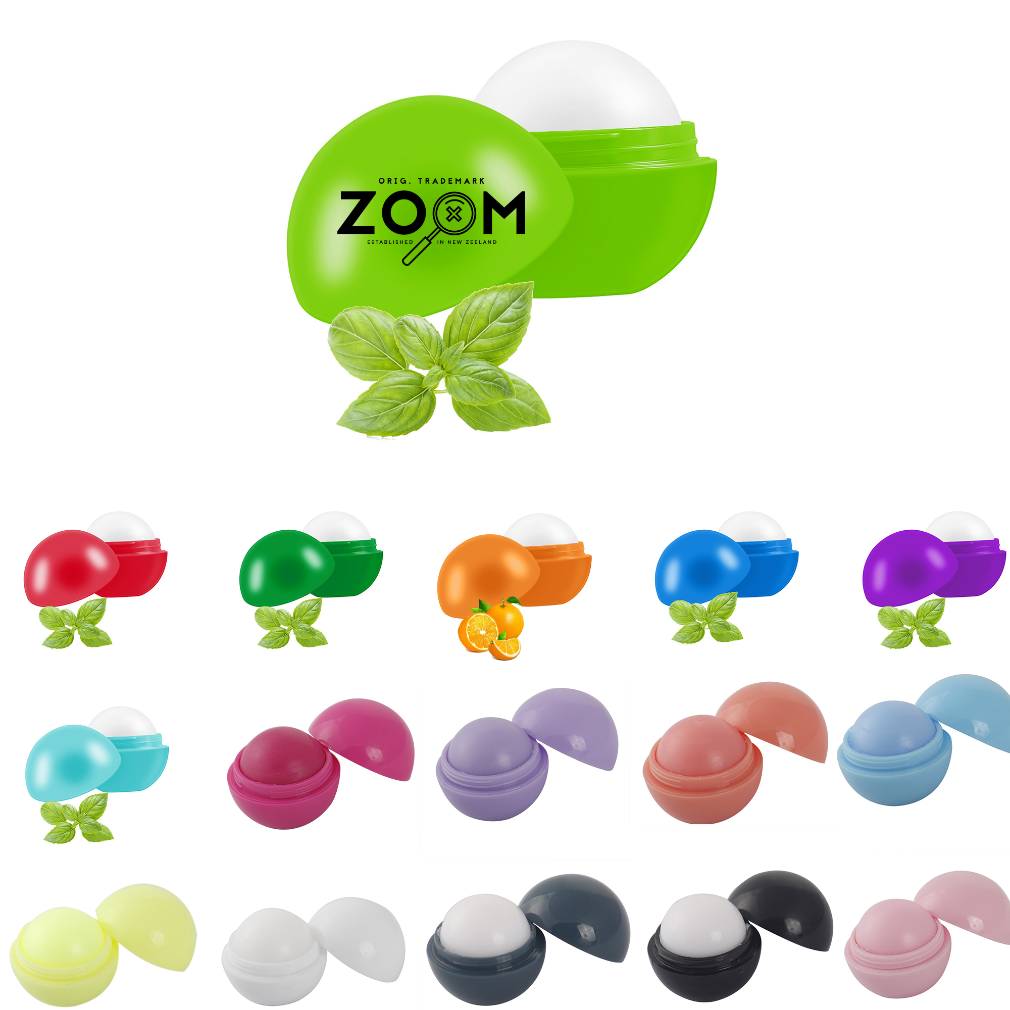 Round Lip Balm Mouth Care 2