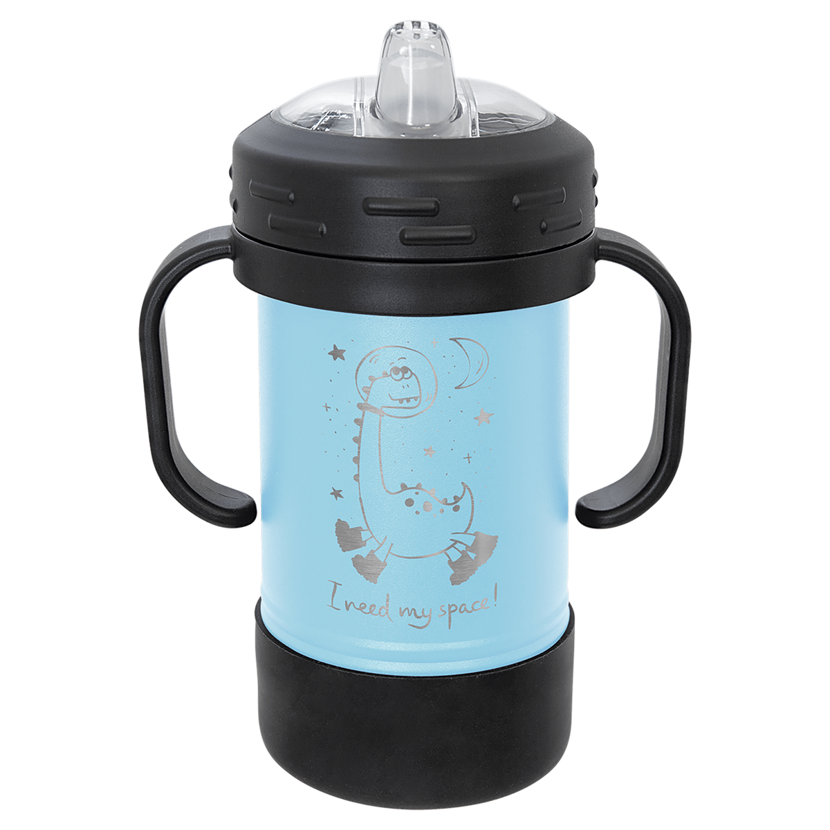 Polar Camel 10 oz. Light Blue Sippy Cup 3