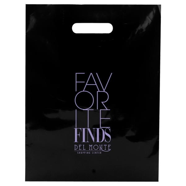 Black Patch Handle Bags