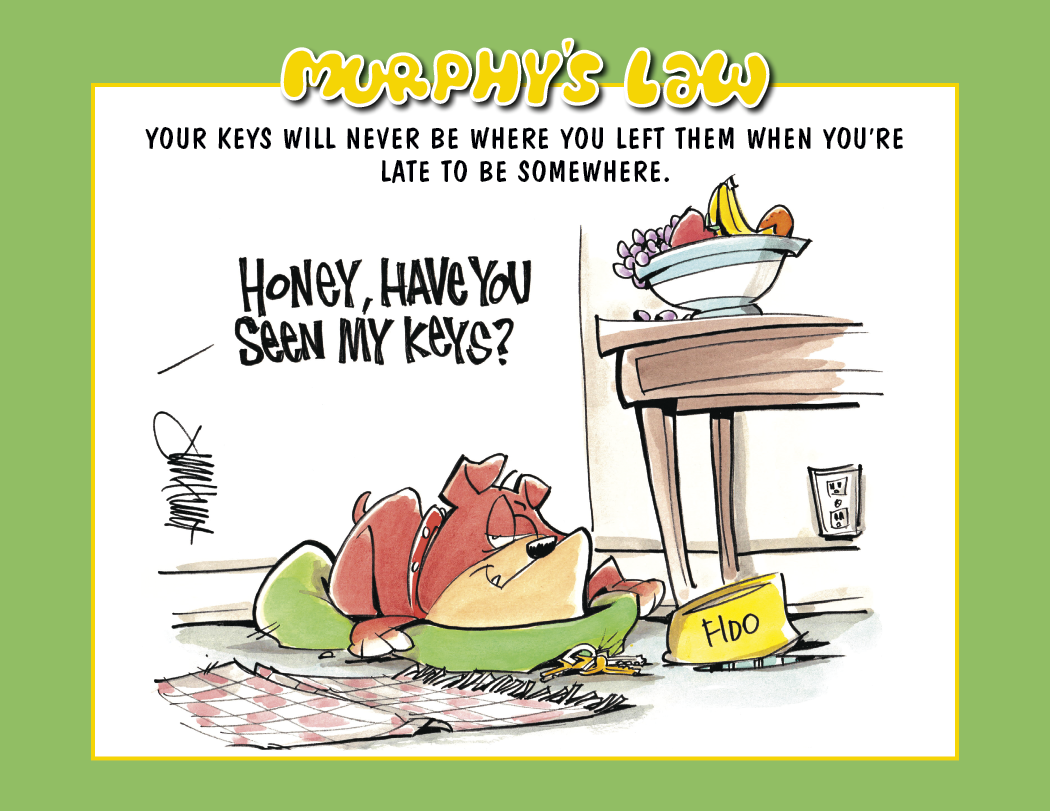 HotLine® Products Murphy's Law Appointment Calendar - Stapled 21