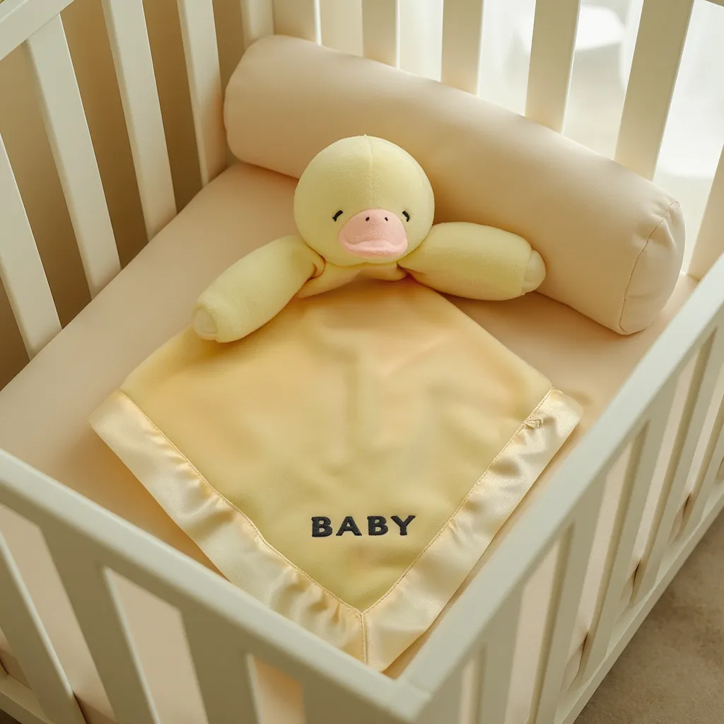 Yellow Duck Baby Blanket 2