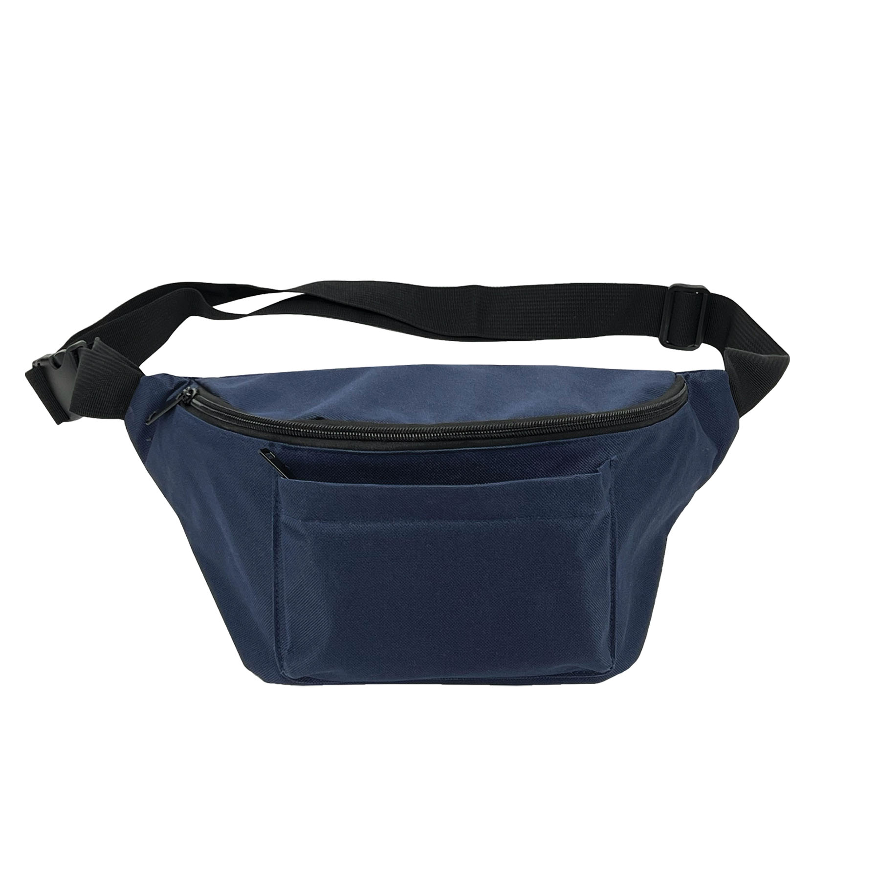 600D Polyester 3-Zipper Fanny Pack/Crossbody Sling 12