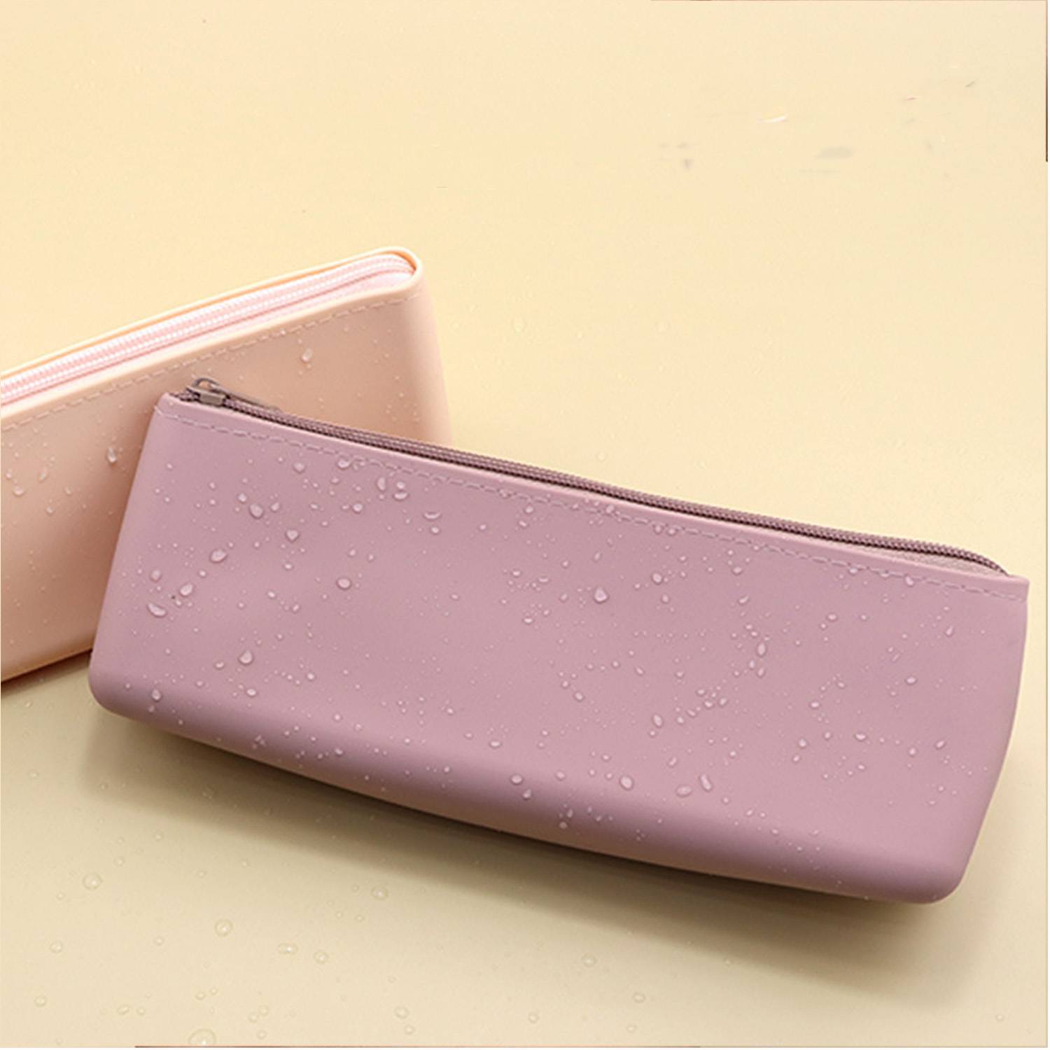 Waterproof Durable Silicone Pencil Case pouch for Student 8