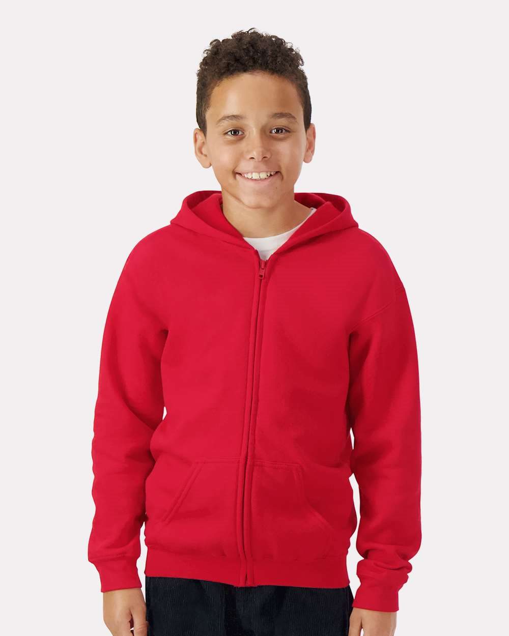 Youth Heavy Blend™ Full-Zip Hooded Sweatshirt - 18600B 35