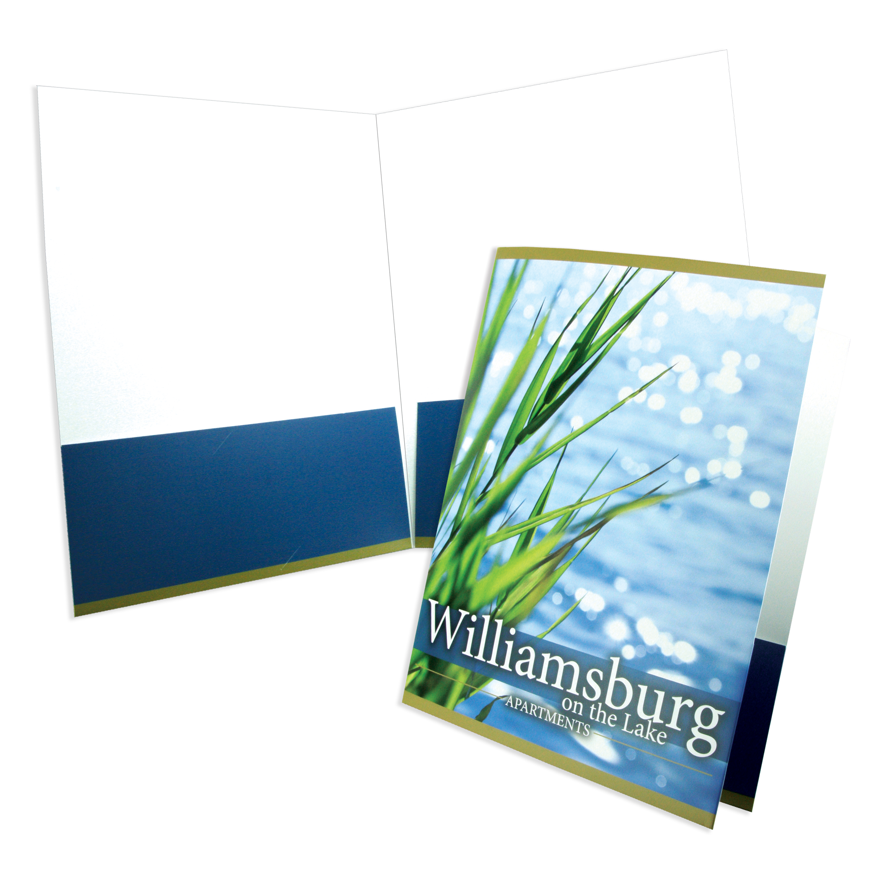 Large Presentation Folders Printed Full Color 7