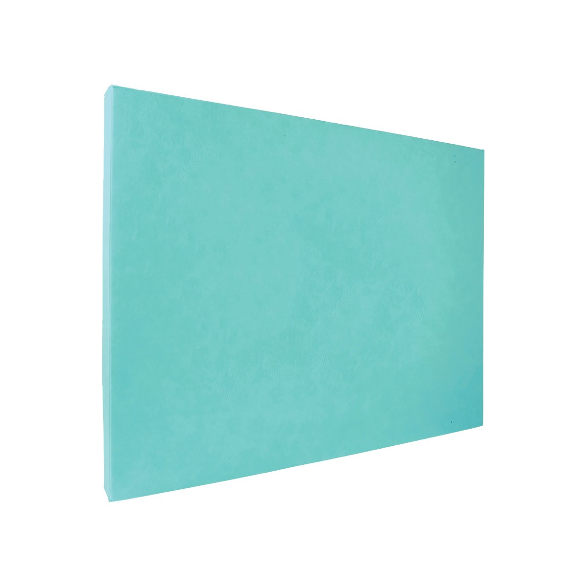 16" x 20" Teal Leatherette Wall Decor 2