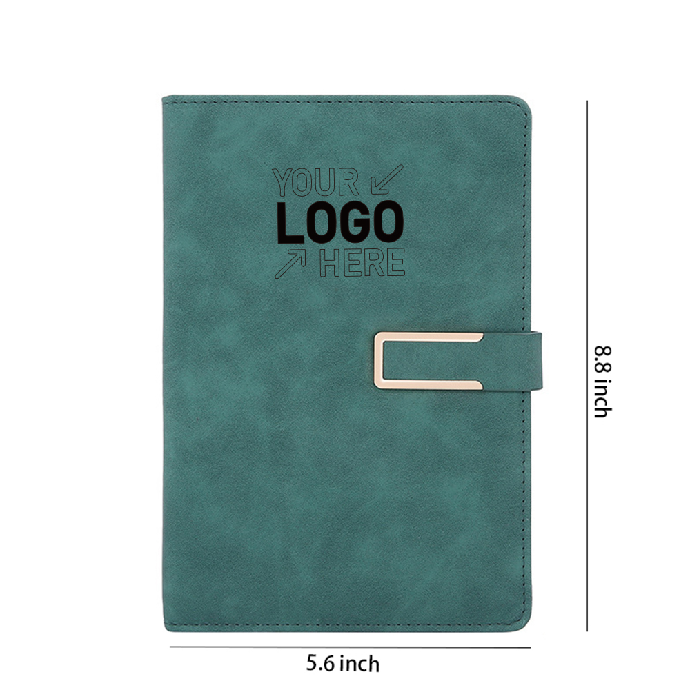 A5 sheepskin business buckle notebook 4