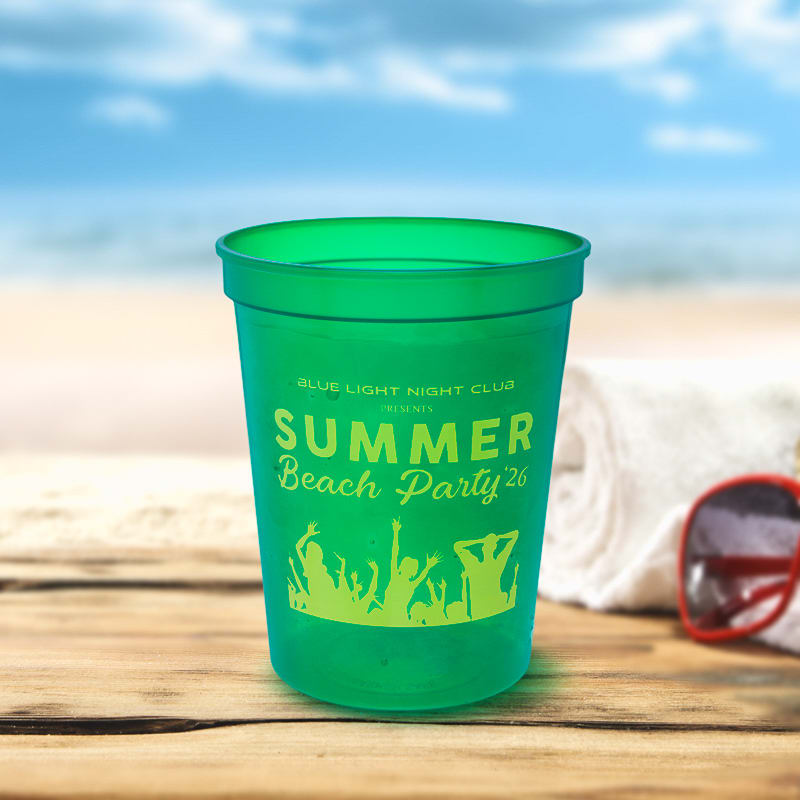 16oz Translucent Stadium Cups 10