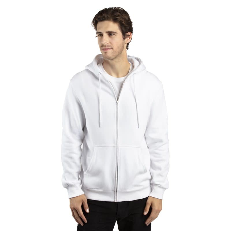 Threadfast Apparel Unisex Ultimate Fleece Full-Zip Hooded Sweatshirt 5