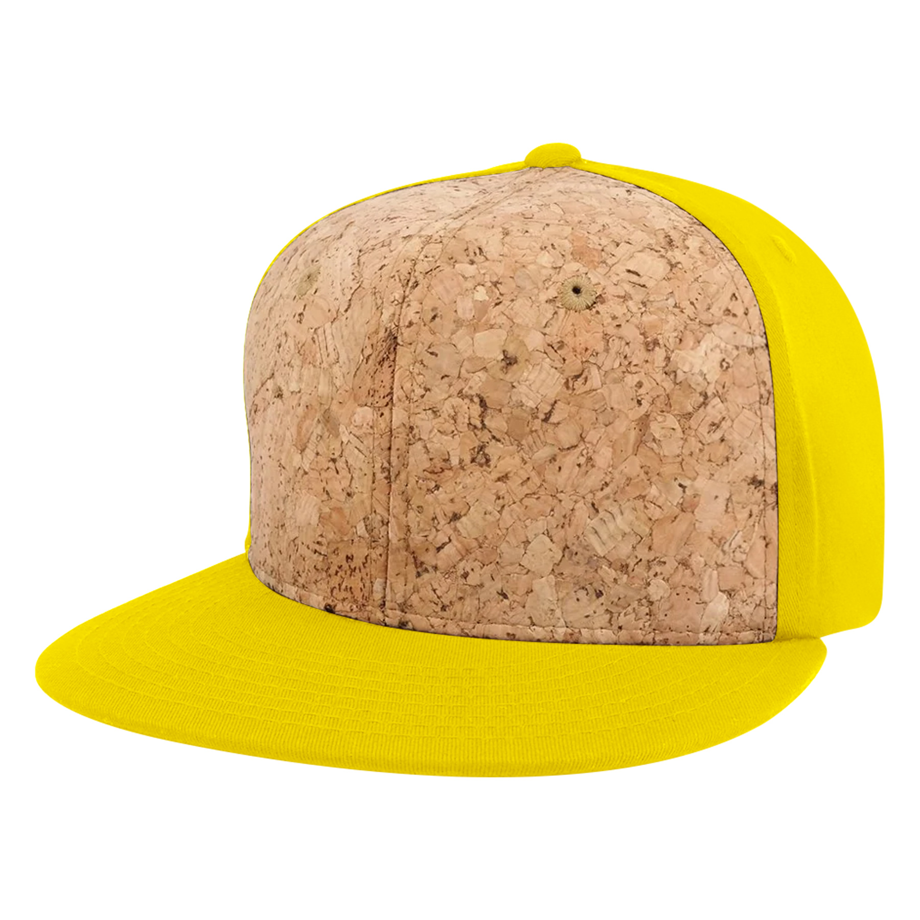Cotton Flat Visor Cork Caps 10