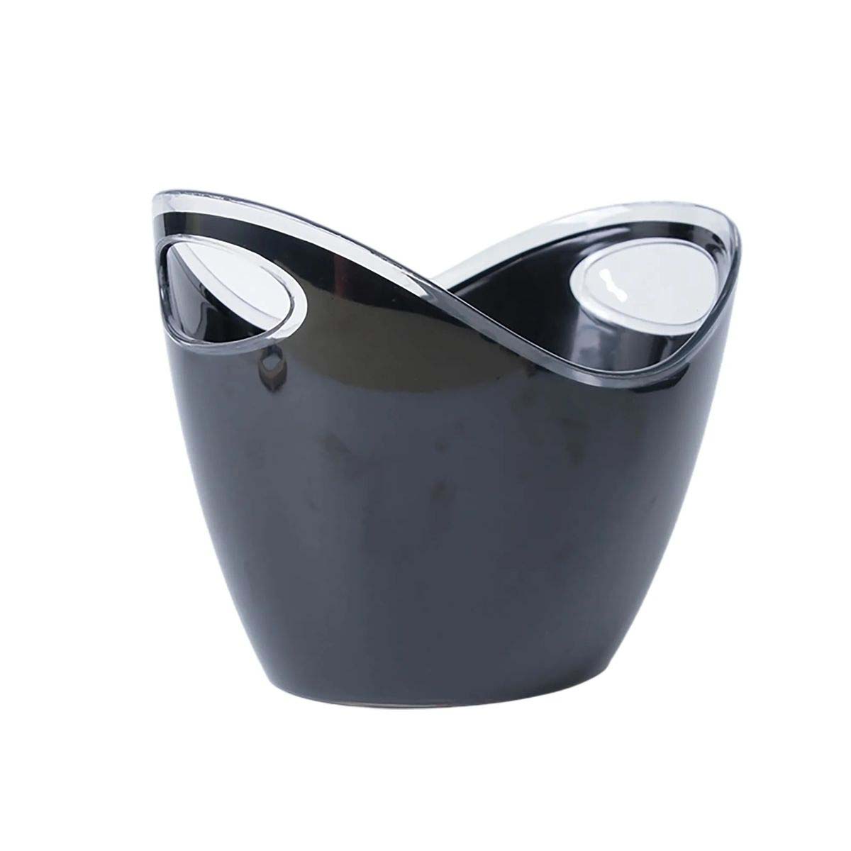 Transparent Plastic Beverage Ice Bucket 6