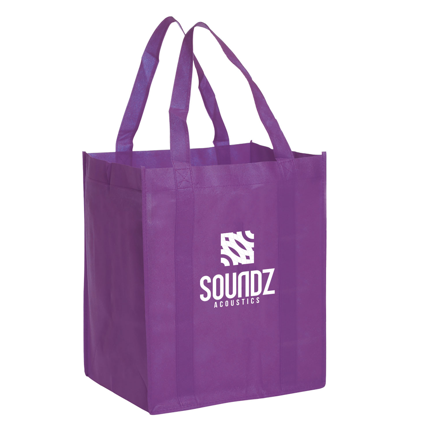 CarryMore Reusable Grocery Tote Bag (1 Color Imprint) 12