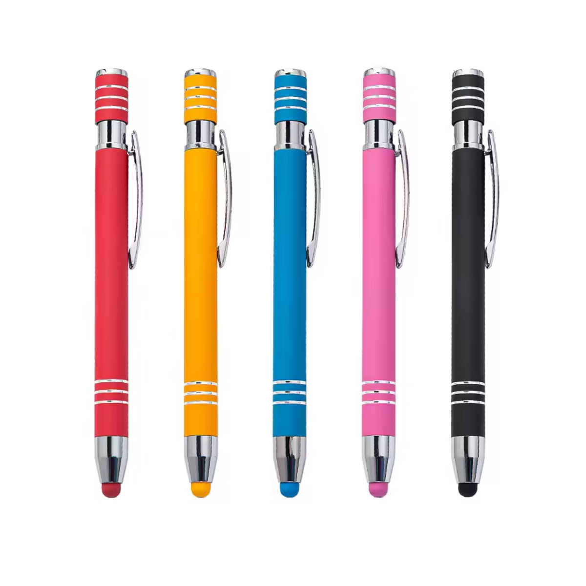 Aluminum Stylus Screen Touch Ballpoint Pen 2