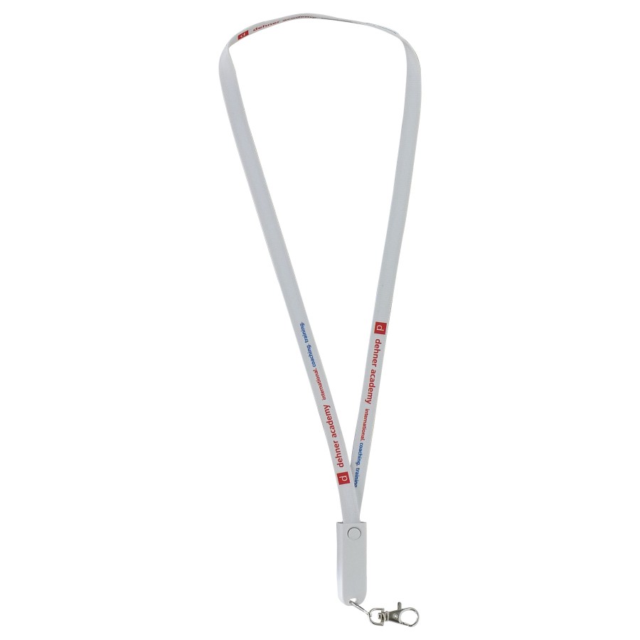 3-in-1 Lanyard Charging Cable Supports Full Color Printing And Most Cell Phones 9