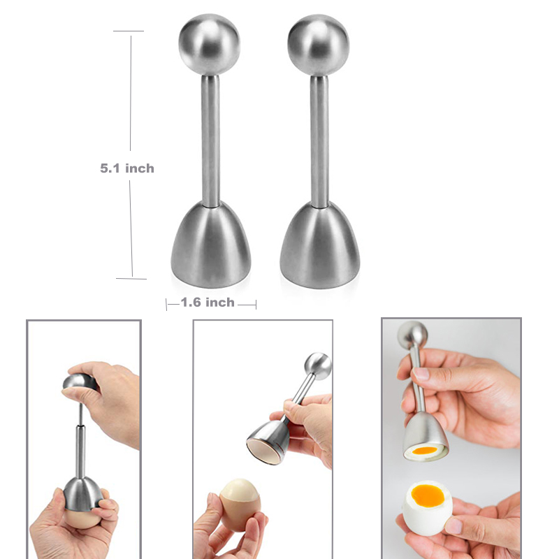 Stainless Steel Egg opener/Egg Cutter /Egg Topper 2