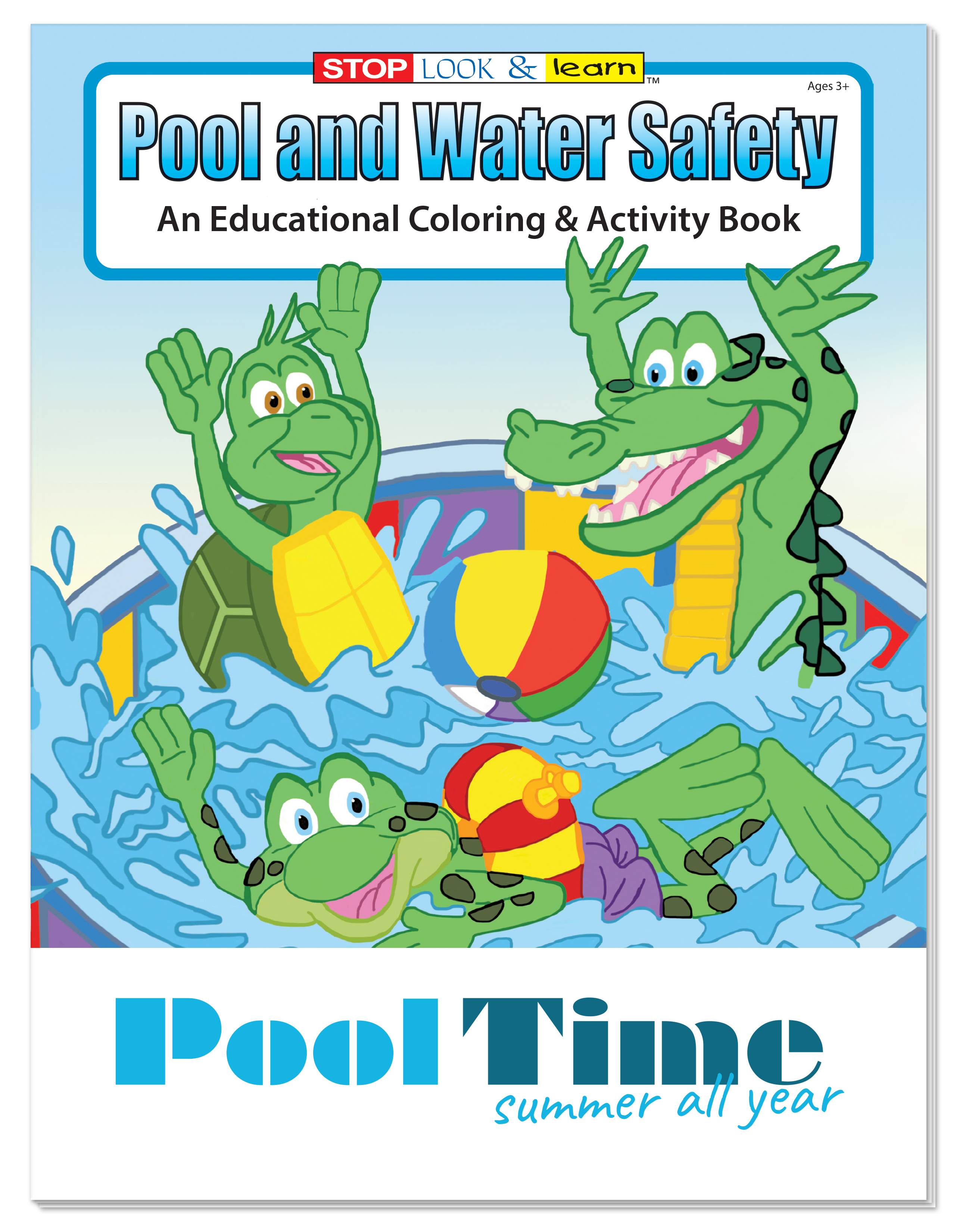 Good Value™ Coloring Book: Pool and Water Safety 4