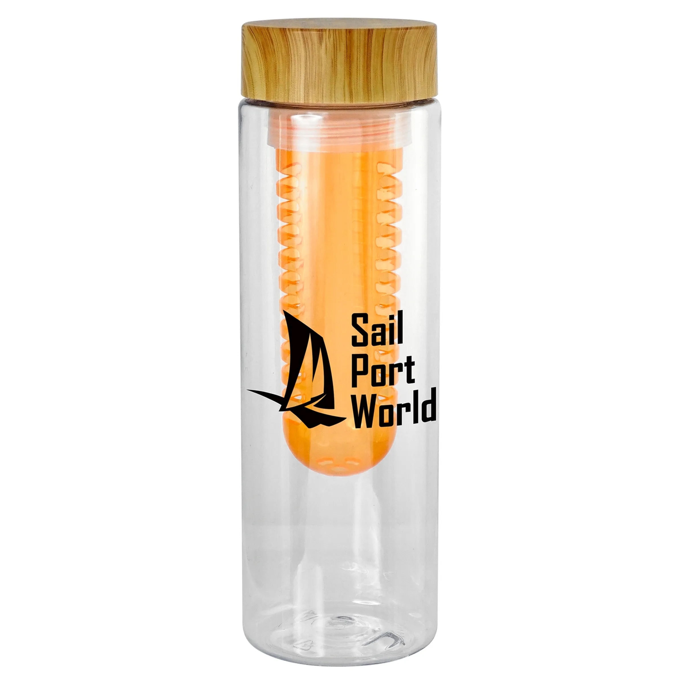 Bamboo Pattern 24 oz. Bottle With Fruit Infuser 8