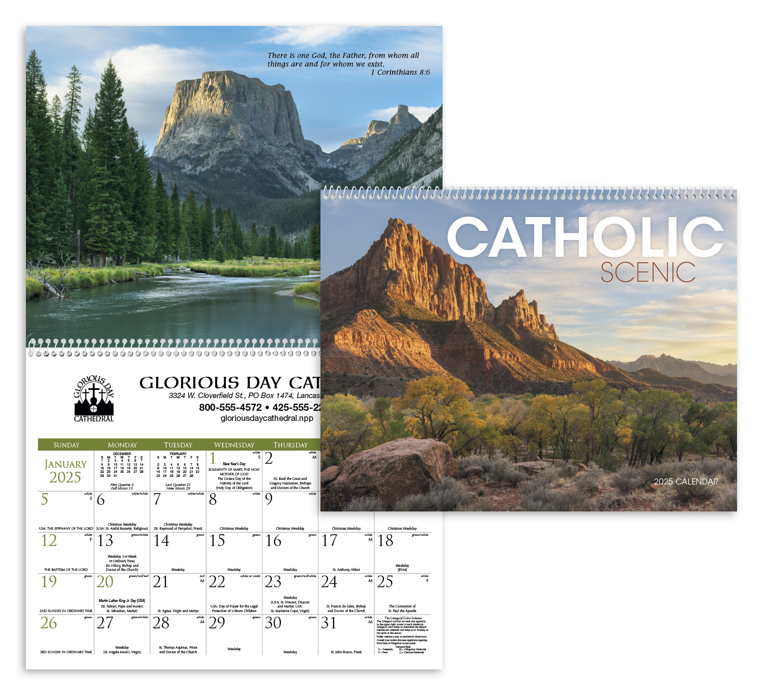 Triumph® Calendars Catholic Scenic Calendar 13
