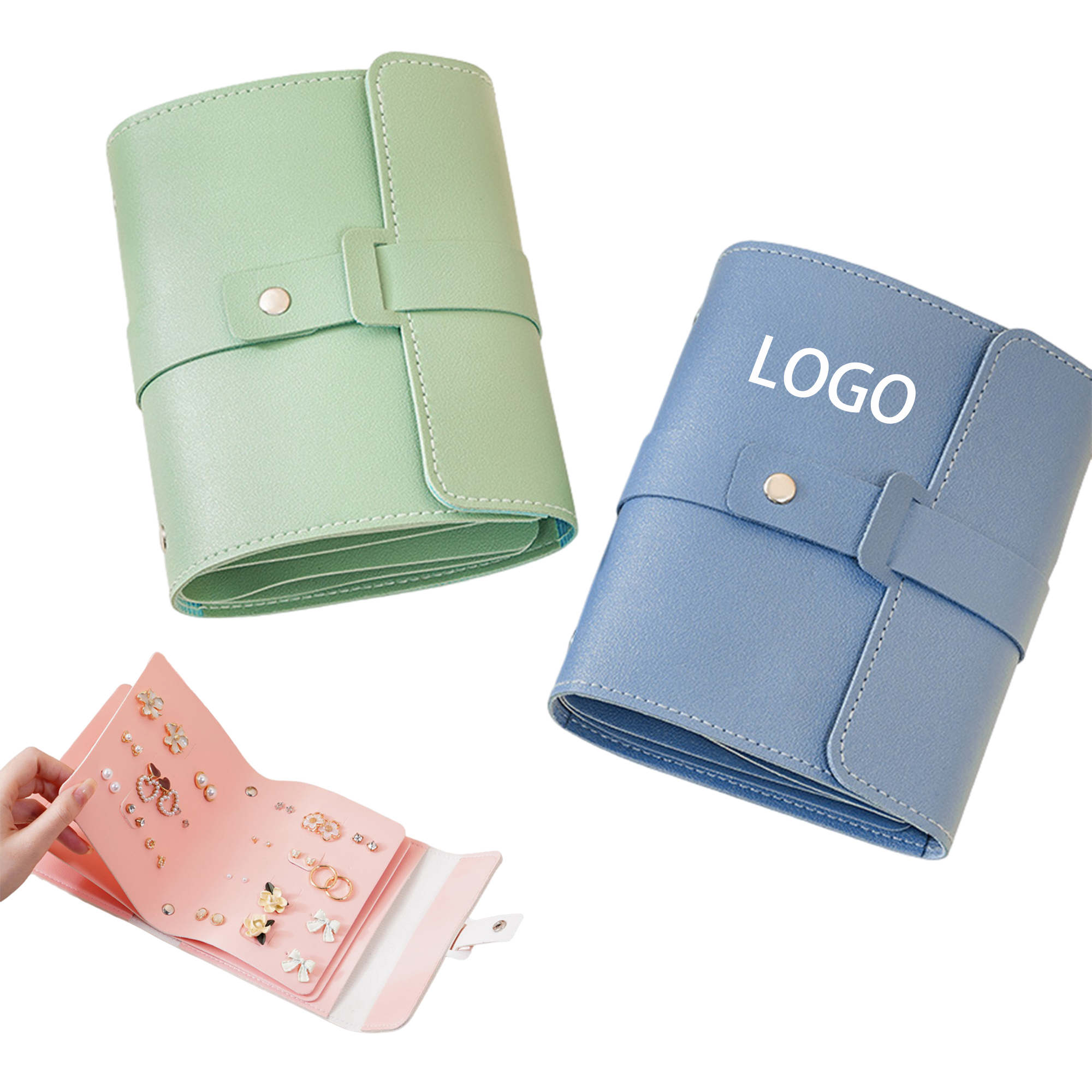 Large Capacity Portable Earring Storage Bag 2