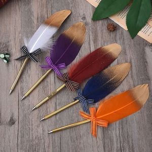 Glitter Powder Feather Pen 11