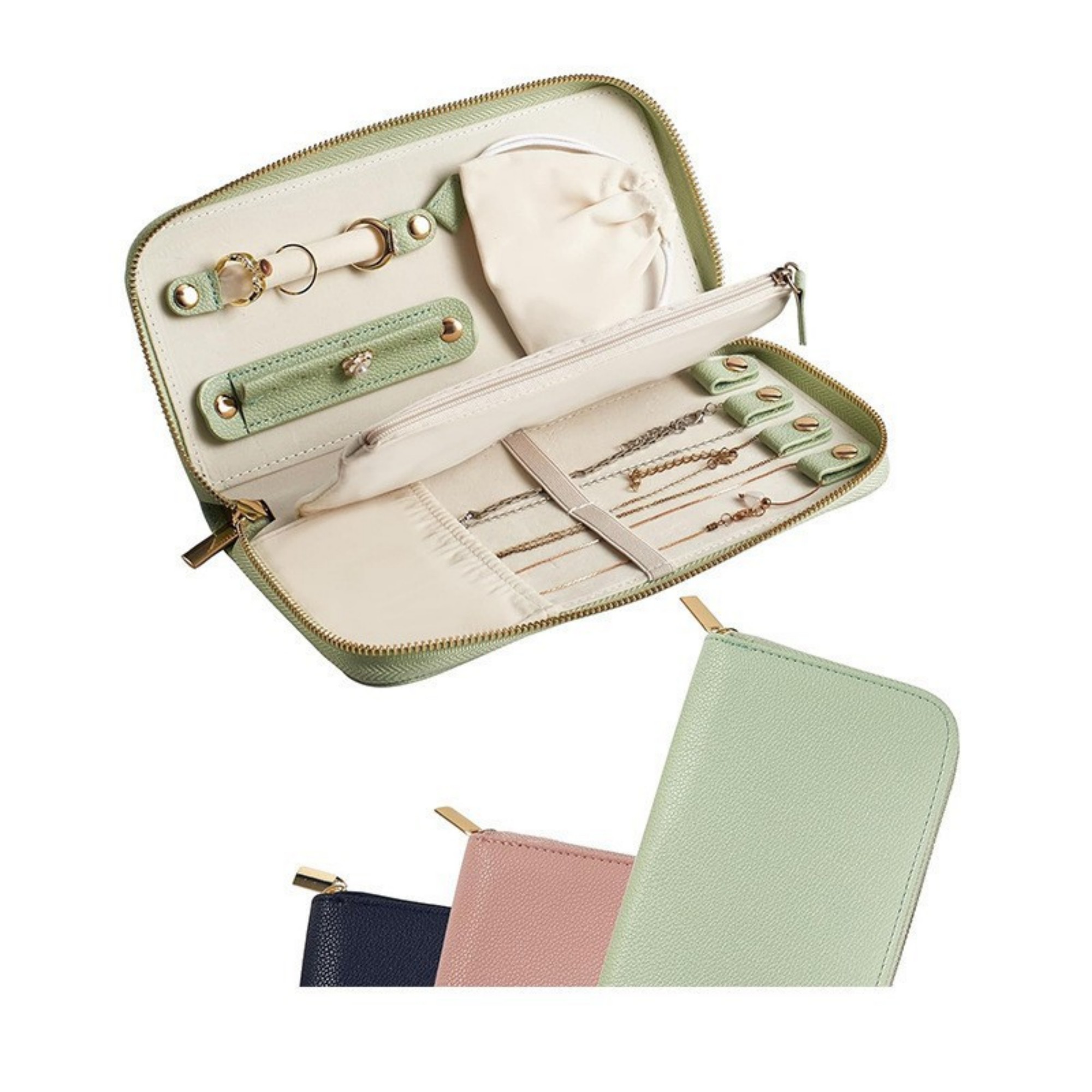 Travel Jewelry Organizer Case 7