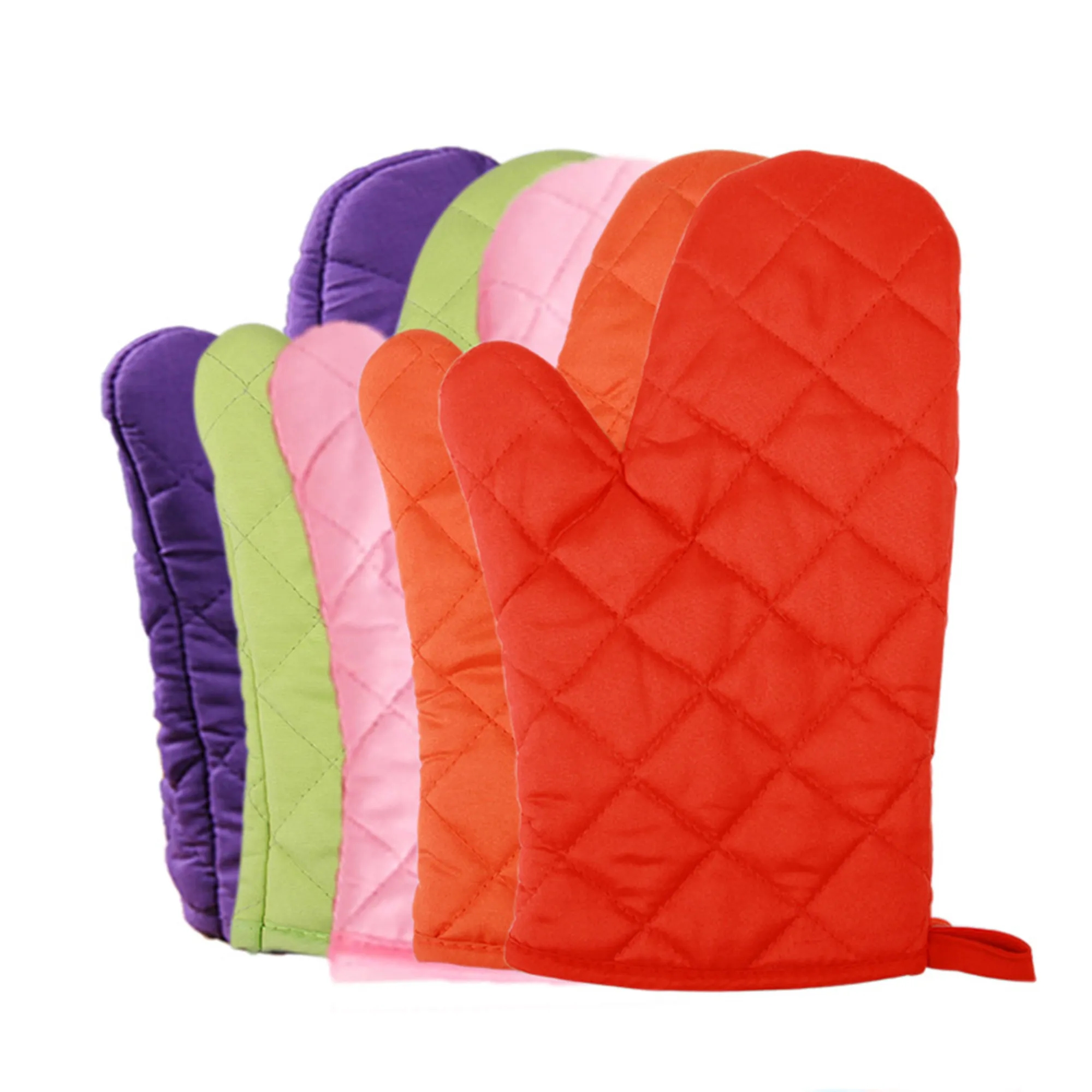 Custom Polyester Insulated Heat Oven Mitts 2