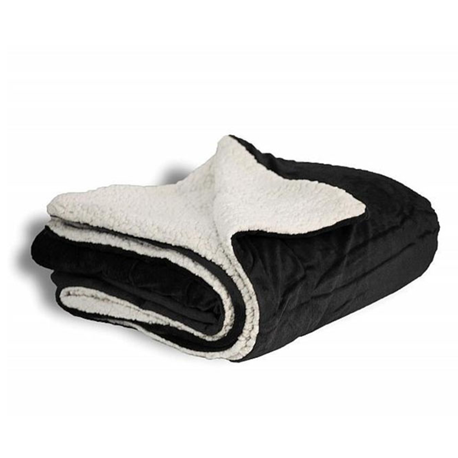 Sherpa Blanket w/ Sewn Woven Patch 2