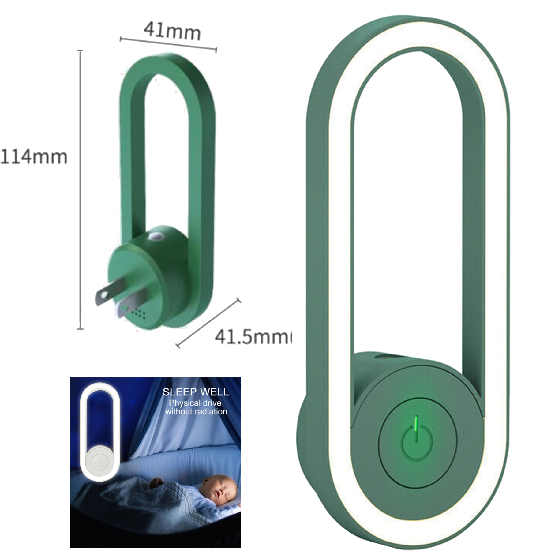 Ultrasonic Insect Repellent Night Light 2