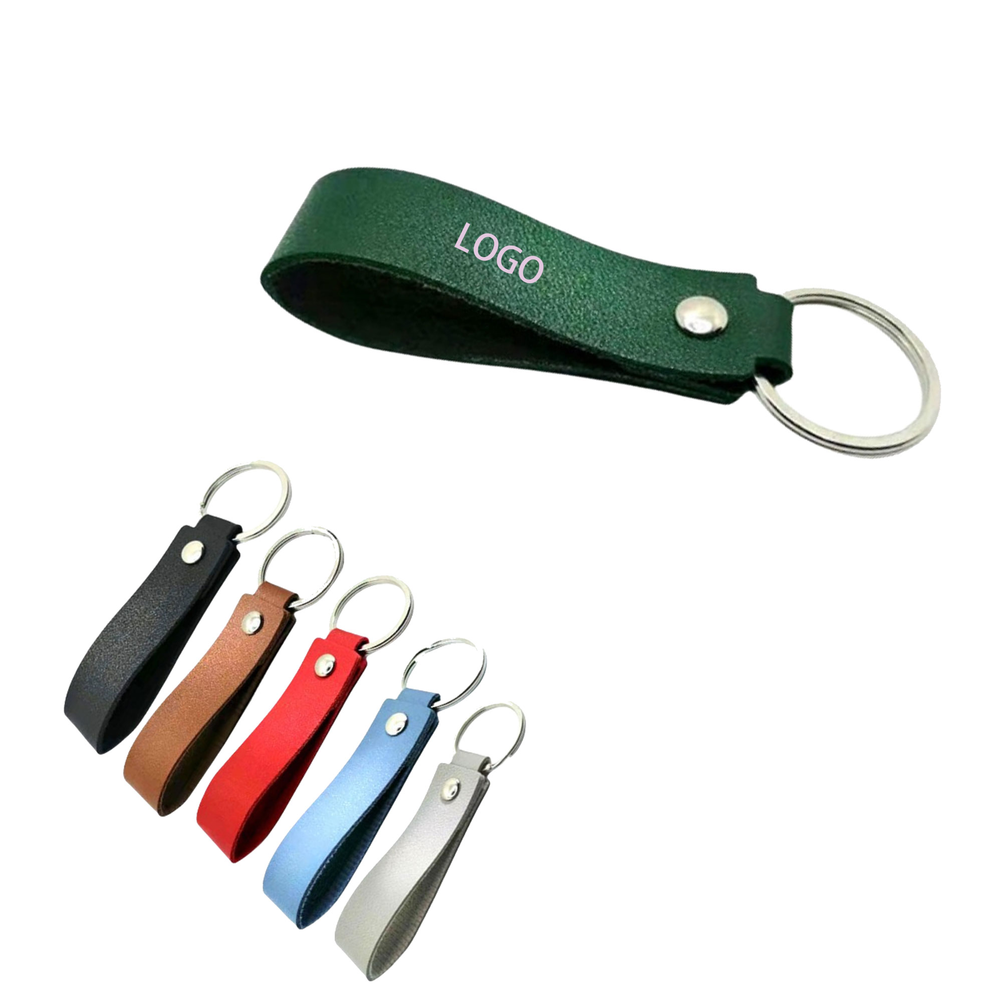 Portable Durable Leather Key Chain 3
