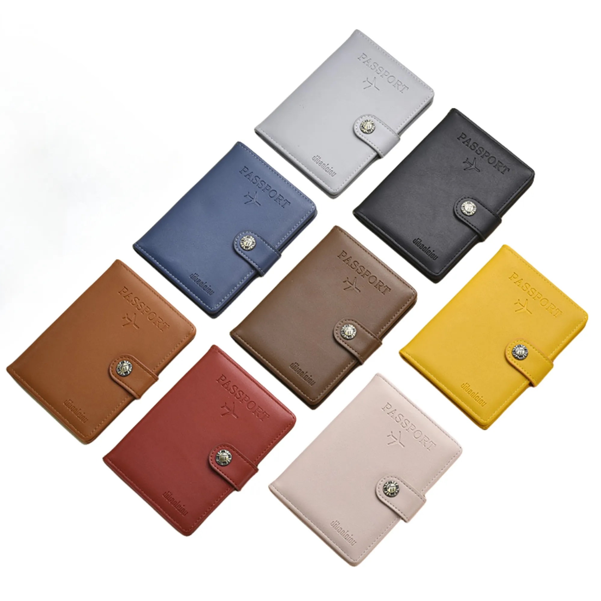 PU Leather Travel Passport Case 5