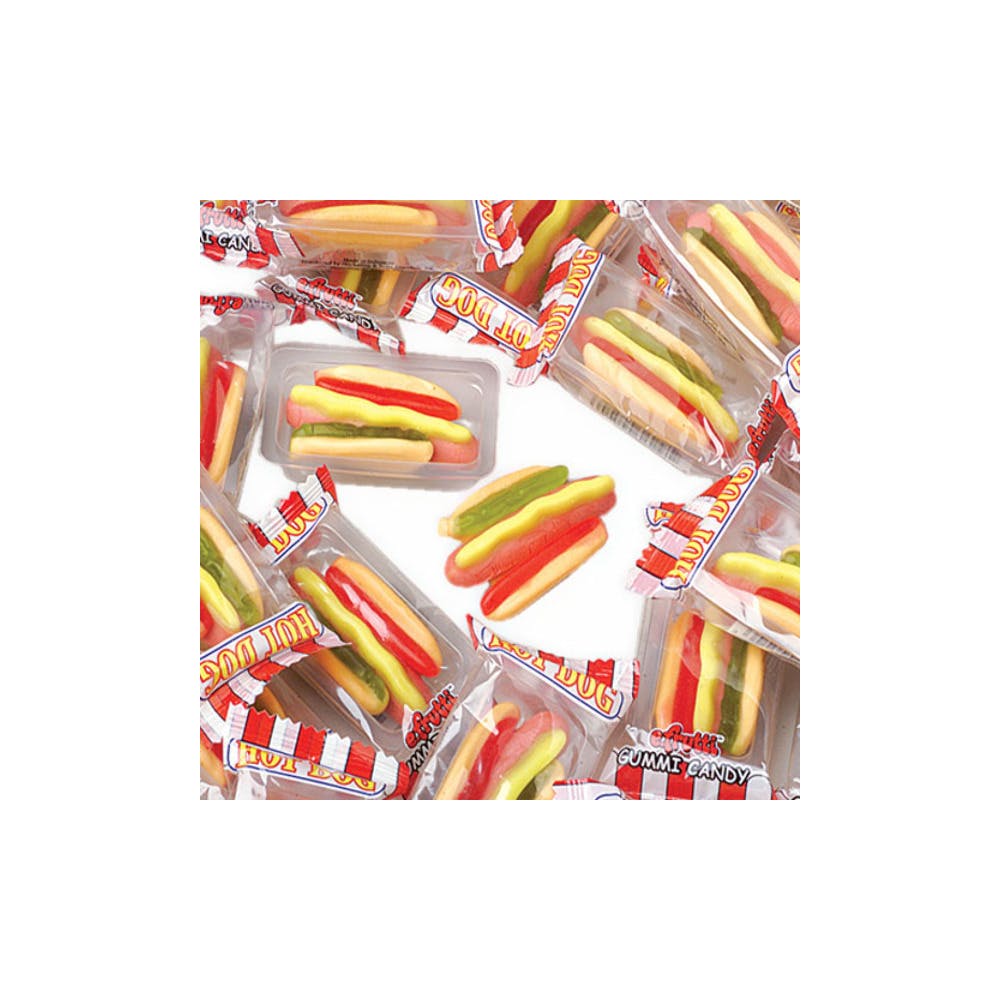 Gummy Hot Dog Candies 1