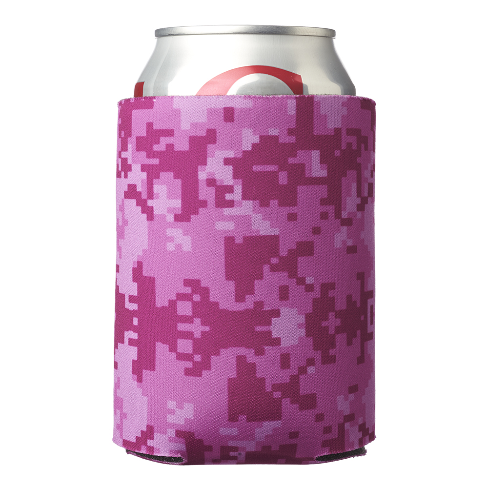 Digital Pattern Foam Can Cooler Holder, custom koozie with logo imprint 7