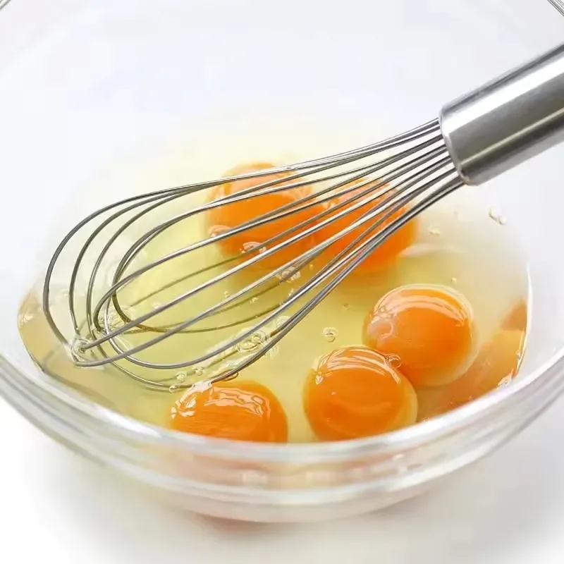 3-Piece Stainless Steel Whisk Set (8", 10", 12") 2