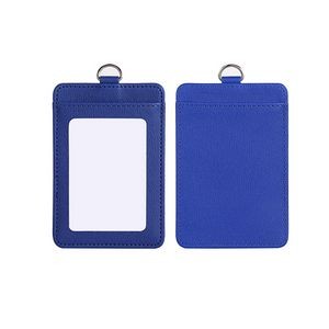 Portrait Dual Side PU Leather Card Holder 17