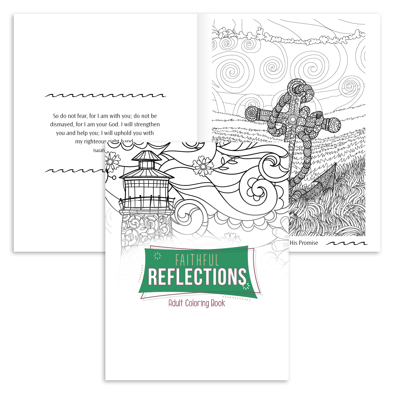 Good Value™ Faithful Reflections Adult Coloring Book 5