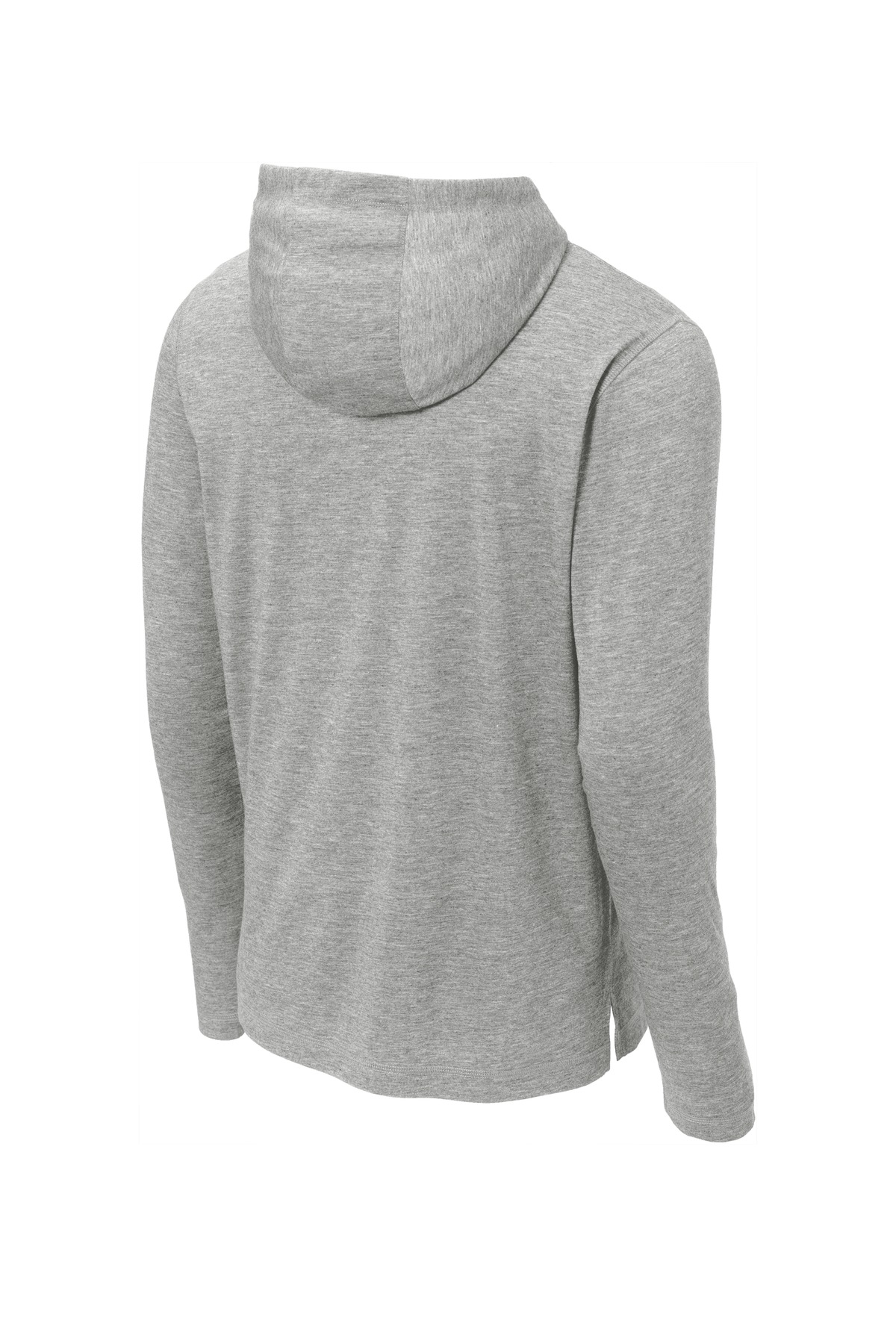 Sport-Tek PosiCharge Tri-Blend Wicking Long Sleeve Hoodie ST406, custom hoodie or sweatshirt with logo imprint 13