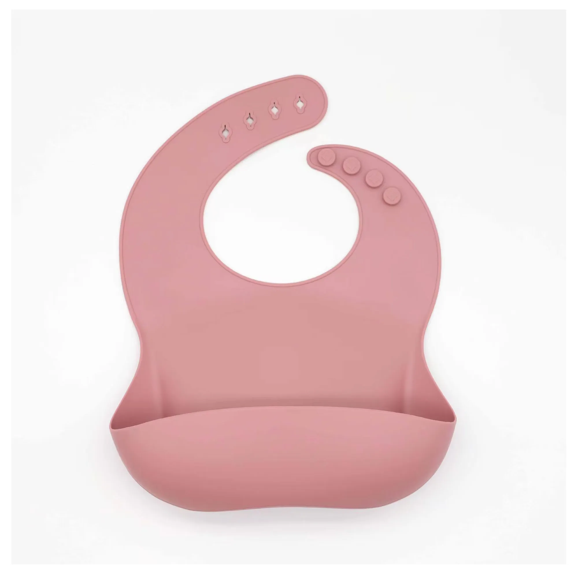Waterproof Silicone Easily Wipes Clean Baby Bib Customize 17