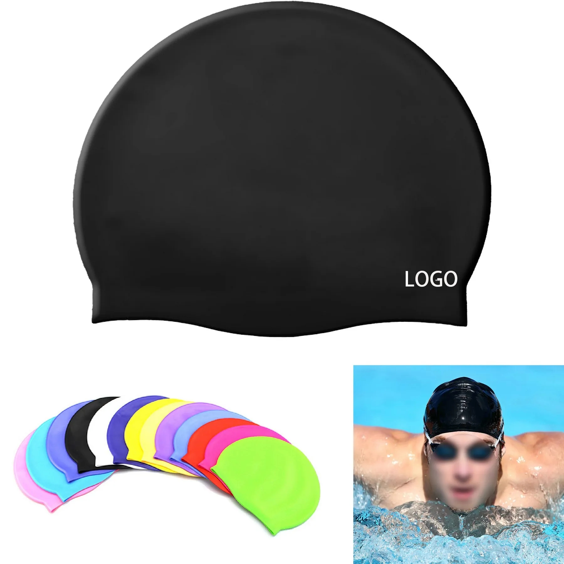 Silicone Swim Cap 4