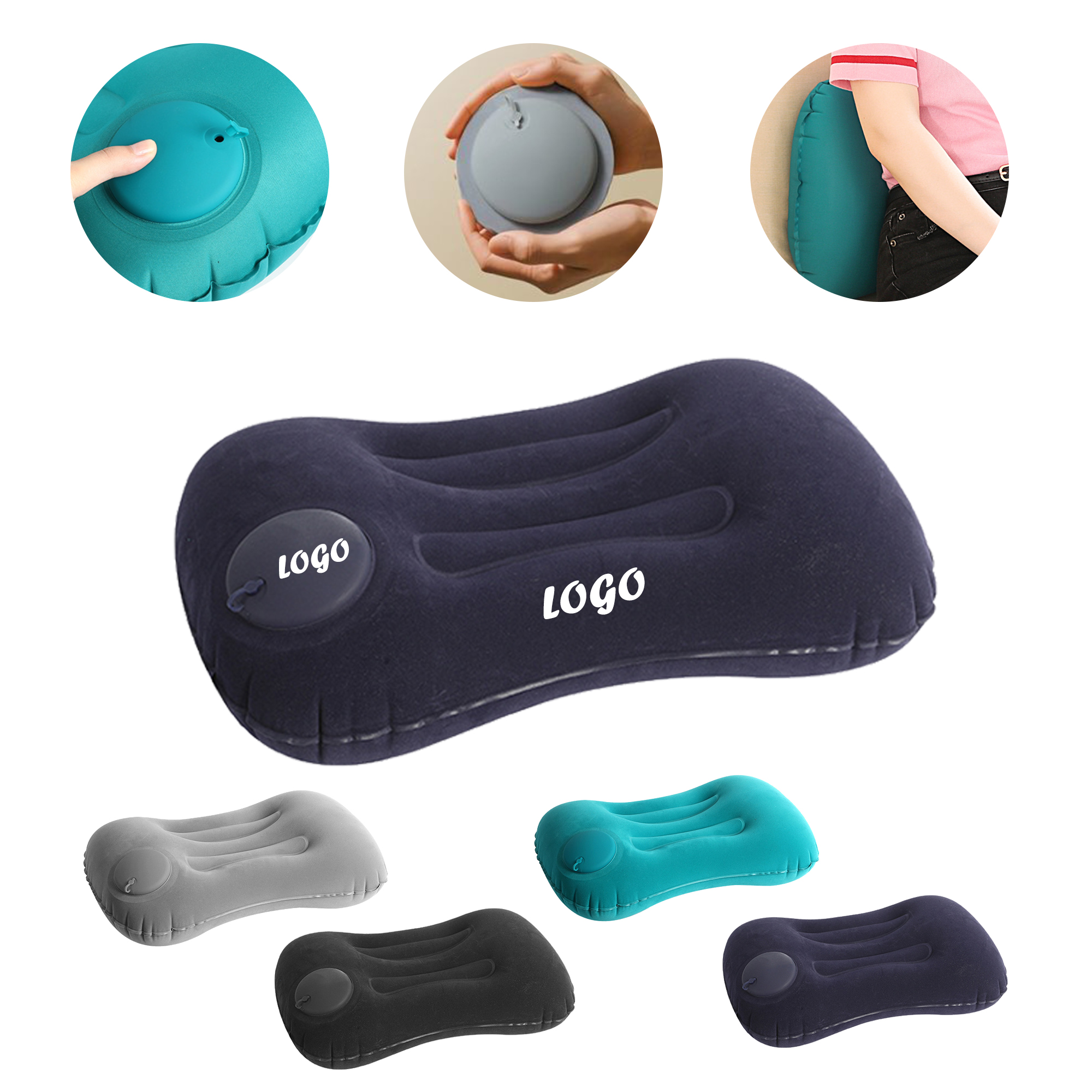 Portable Inflatable Travel Pillow 3