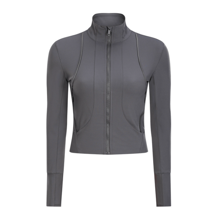 Full Zip-up Yoga Jacket 7