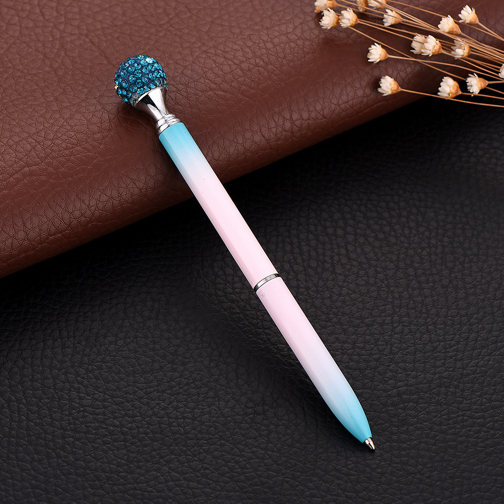 Metal Ballpoint Pen with Crystal Diamond Ball 5