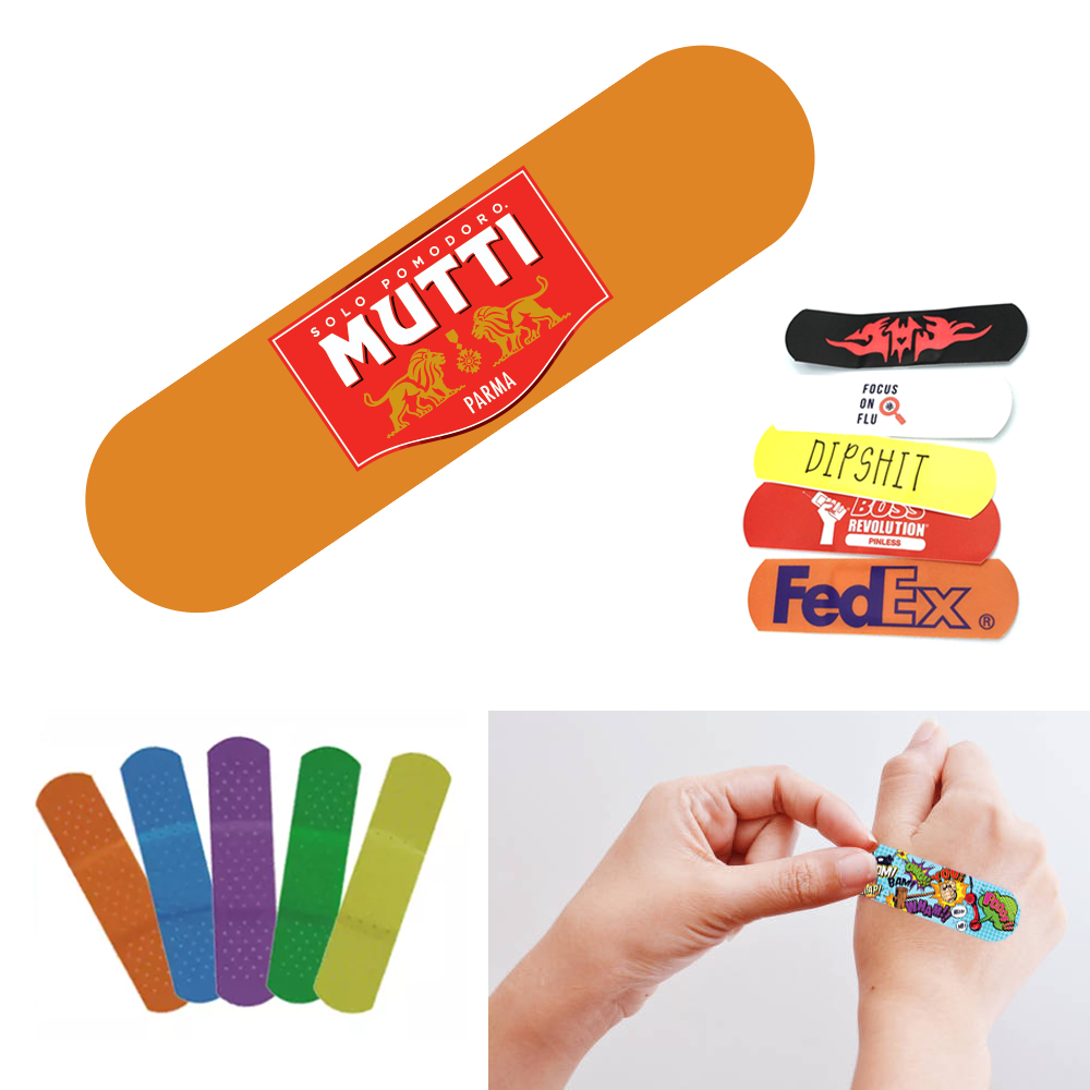 Custom Printed Bandages  Full Color Branding 34
